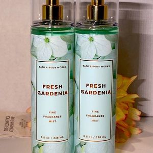 Bath Body Works FRESH GARDENIA Fragrance Mist